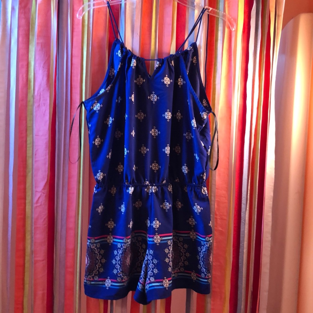Blue romper!